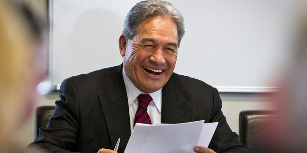 Winston Peters' 'Kiwi Fund' plan means political risk is back on the agenda for the default KiwiSaver schemes. Photo / Hawkes Bay Today