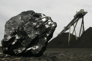 Solid Energy open mine site. Photo / Greg Bowker