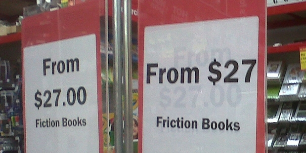There's a fraction too much friction at The Warehouse Kaikohe (snapped by Catherine Anderson).