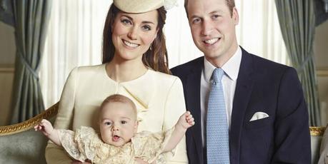 Kate Middleton, Prince William and their son, Prince George.Photo / Jason Bell