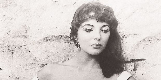 Joan Collins in her early days as an actress.