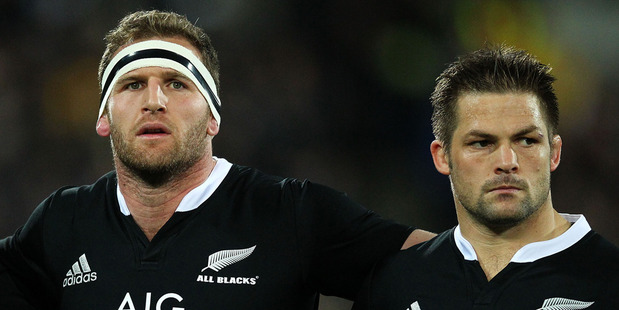 Kieran Read should replace Richie McCaw as captain permanently, says Chris Rattue. Photo / Getty Images