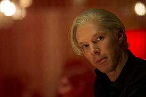 Benedict Cumberbatch as Julian Assange in The Fifth Estate. Photo / AP