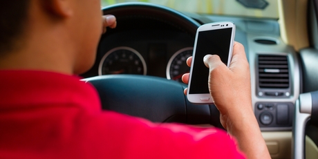 Texting while driving is the top driver distraction. Photo / Getty Images