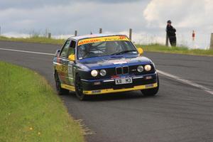 Other provisonal class leaders are Mark and Adrian Kirk-Burnnand in their BMW M3 and Martin Dippie and Jona Grant in their Porsche GT3. Photo / groundsky.co.nz