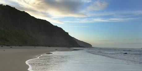 Singled out are black-sand beaches on the west coast of Auckland. Photo / Brett Phibbs