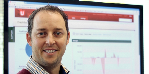 Gareth Berry, chief executive of Takapuna-based company Unleashed Software.
