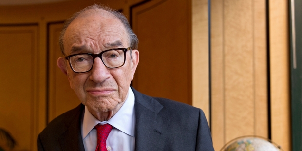 Alan Greenspan says while the US central bank made mistakes under his tenure, he rates its record then as "fairly good". Photo / AP