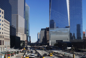 Artist Banks says the new World Trade Center is "104 floors of compromise". Photo / AP