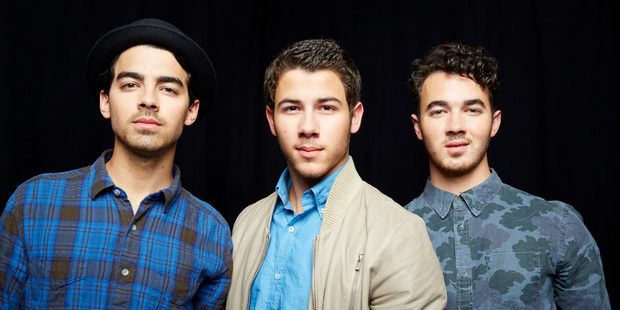 The Jonas Brothers are breaking up. Photo / AP