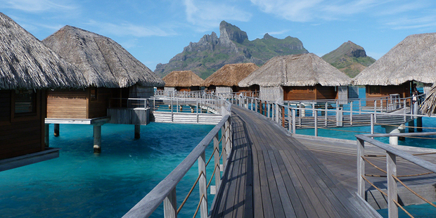 The Four Seasons Bora Bora has 'holiday of a lifetime' written all over it. Photo / Megan Singleton