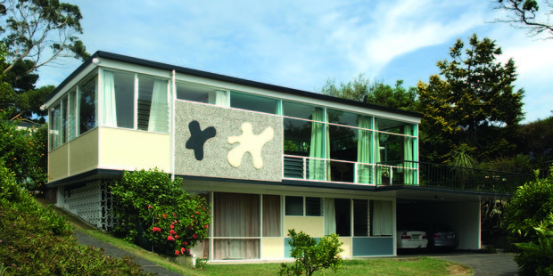The Wilson House in Whanganui, designed by Don Wilson in 1958-1960 features in new book Modern. Photo / Paul McCredie