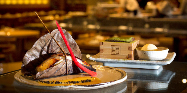 Standouts on the Masu menu are Alaskan black cod and chocolate and hazelnut pudding. Photo / Natalie Slade