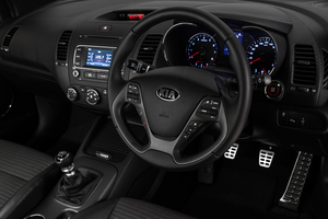 The Kia Cerato Koup arrives in New Zealand in December. Photo / Supplied