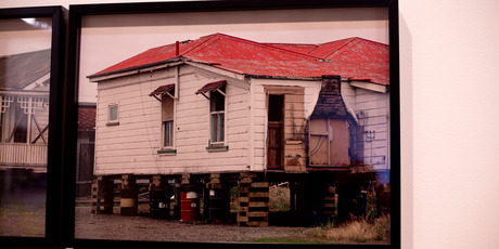 Photos by Allan McDonald that is part of the Freedom Farmers exhibition. Photo / Dean Purcell