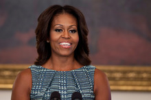 First lady Michelle Obama is a fashion trendsetter.Photo / AP