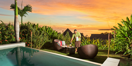 The Intercontinental Golf Resort and Spa in Fiji.