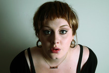 Karl Lagerfeld said British soul singer Adele was overweight.Photo / Adrian Lourie