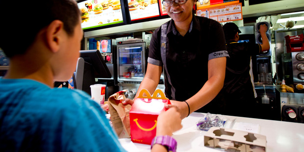 Parents don't like the way McDonald's pitch unhealthy Happy Meals to children.Photo / Dean Purcell