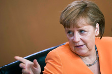 German Chancellor Angela Merkel's spokesman declined to comment. Photo / AP