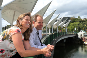 STEPPING DOWN: Phil and Jenny Heatley are looking forward to spending more time together in the district when he retires from Parliament at the next election. Photo / JOHN STONE