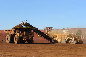 The growth of the mining industry has largely insulated the Australian economy from the travails of the global financial crisis. Photo / AP