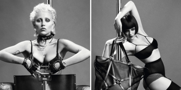 Brooke Candy pushes boundaries in the latest Diesel campaign.Photo / Diesel