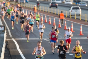 Many runners in the events have highly personal reasons for backing the charities. Photo / Richard Robinson