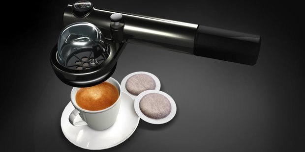 The handspresso.