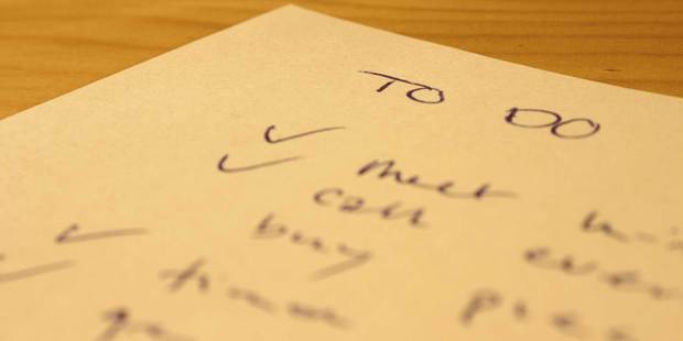 Most people measure productivity by crossing off items on a 'to do' list. Photo / Thinkstock