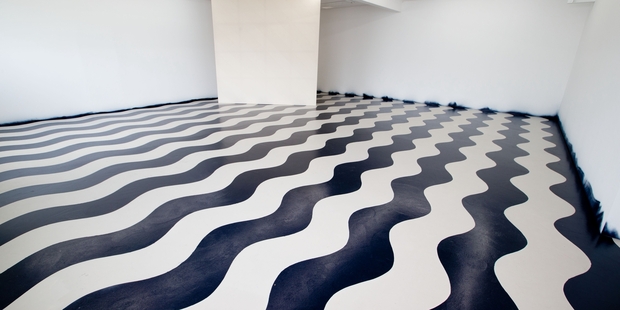 Clockwise from top: Andrew Barber installation, Hopkinson Mossman gallery