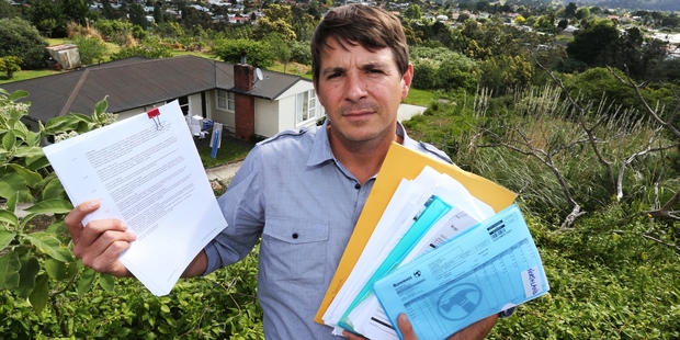 Conrad LaPointe says families across Whangarei are living in appalling conditions. Photo / John Stone
