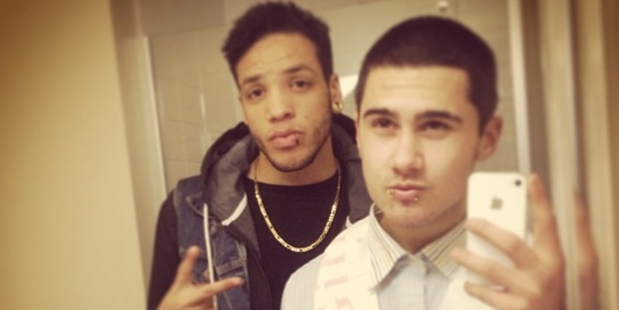 Roast Busters members Beraiah Hales (right) and Joseph Lavell Parker in pictures from Hales' Instagram account.