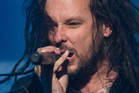 Jonathan Davis from Korn, one of the headlining acts for new Auckland metal festival Westfest. Photo / AP