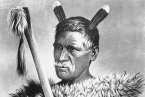Rewi Maniapoto, depicted by Gottfried Lindauer. (NZ Herald Archive)