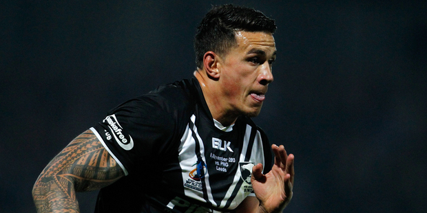 Sonny Bill Williams of New Zealand in action during the Rugby League World Cup Group B match between New Zealand and Papua New Guinea. Photo / Getty Images.