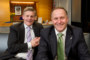 "If he says 'I want this', that is what happens," says Bill English about the PM. Photo / Mark Mitchell