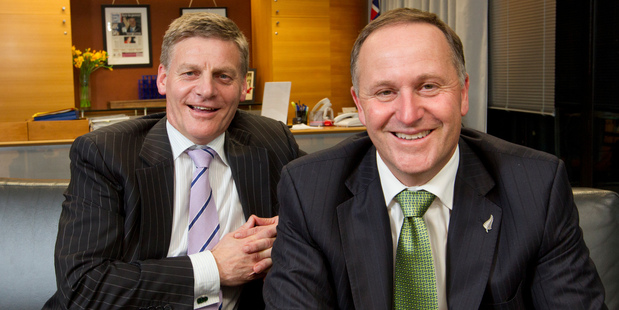 "If he says 'I want this', that is what happens," says Bill English about the PM. Photo / Mark Mitchell