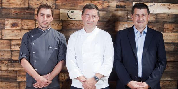 The Roca brothers, from left; Jordi, Joan and Josep. Photo / Supplied.