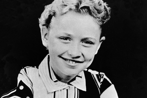 Dolly as a schoolgirl in the 50s. Photo / Michael Ochs