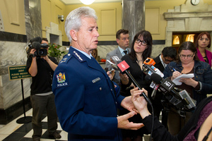Police Commissioer Peter Marshall. Photo / Mark Mitchell