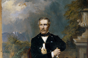 Sir George Grey, painted by Daniel Mundy, established British authority over New Zealand. (Alexander Turnbull Library)