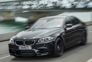 The BMW M5 has all the power and handling you want but a push of the button takes it back to sedate family mode. Pictures / Ted Baghurst