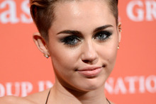 Singer Miley Cyrus.
