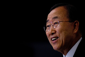 Bracketing the benign, US-friendly Ban alongside drug traffickers and weapons points to a spy agency that has lost its sense of proportion - Ban Ki Moon. Photo / NZ Herald