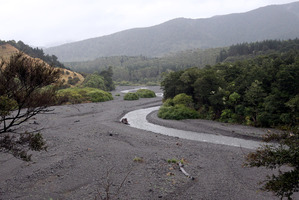 Makarara river valley in Central Hawkes Bay.
