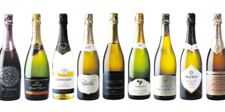 Sparkling picks from local wineries. Photos / Babiche Martens.