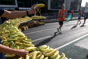 There was a reward of bananas at the finish. Photo / Brett Phibbs