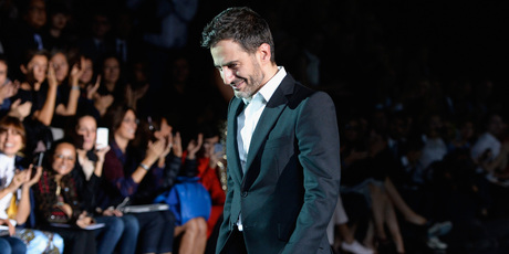 Marc Jacobs acknowledges applause following the Louis Vuitton show as part of the Paris Fashion Week Womenswear Spring/Summer 2014.Photo / Getty