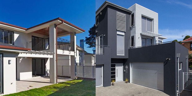 In zone: 576 Mt Eden Road (l), $2,066,00. Out of zone: 16a Peary Rd, $1,550,000.